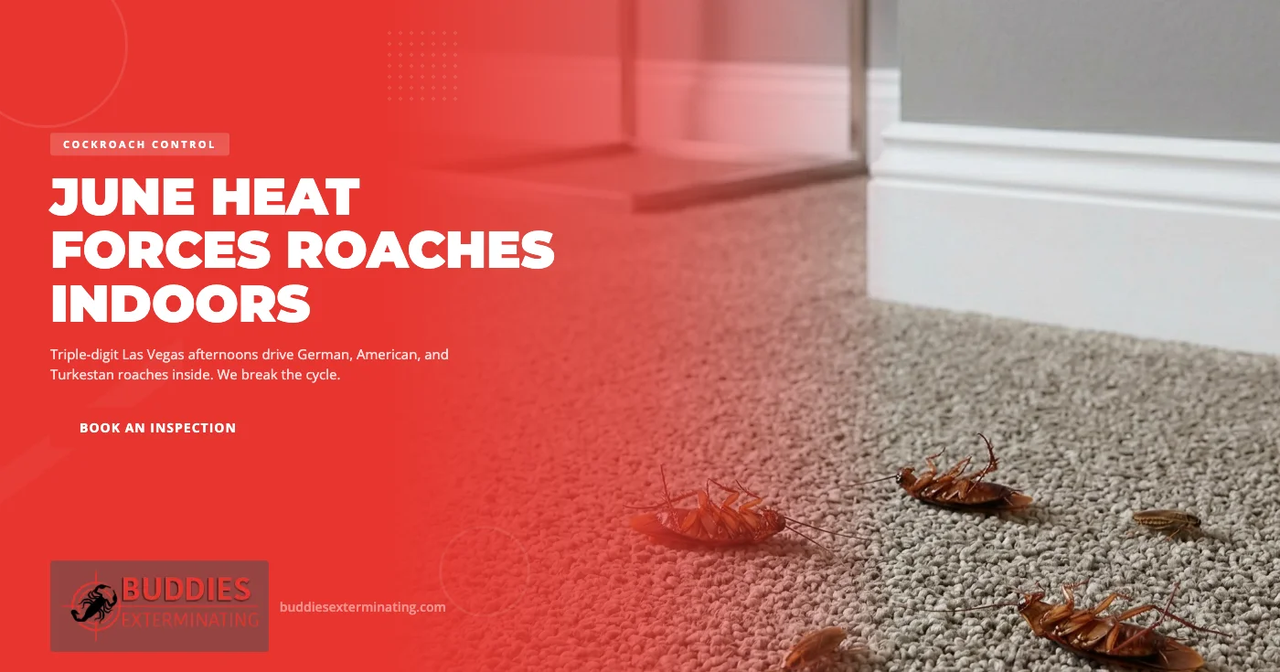 Cockroach Control in Las Vegas: Beat Summer Infestations